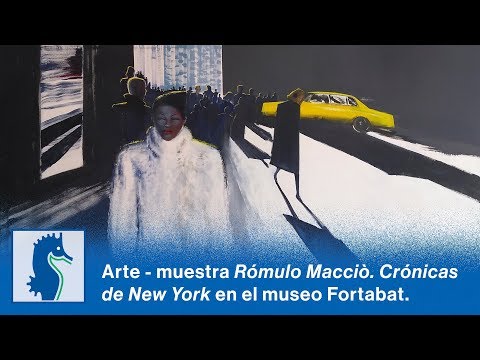 arte - Rómulo Macciò. Crónicas de New York. Exposición en la colección Amalita, museo Fortabat.