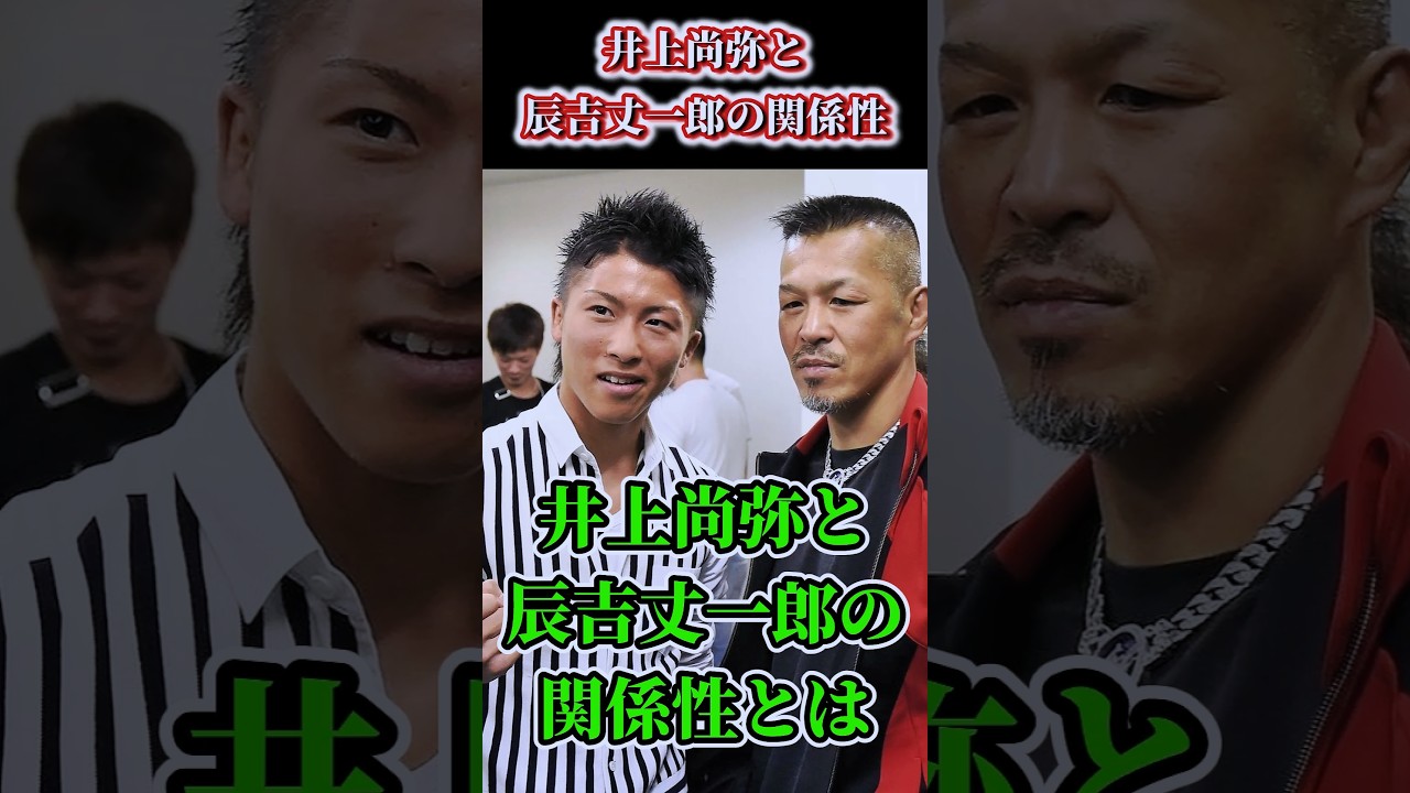 【衝撃】井上尚弥と辰吉丈一郎の関係性とは…#shorts #ボクシング #格闘技 #井上尚弥 #ルイス #ネリ #辰吉 #丈一郎 #boxing #格闘