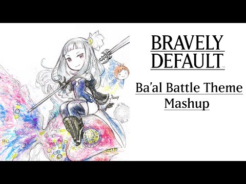 Bravely Default - Ba'al Battle Theme Dual Mashup - (Distorted Thoughts - It's Name Is Ba'al)