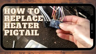 How to replace pigtail connector CHEVY TRUCKS!