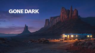 GONE DARK — Rogue Outpost | Desert Sci-Fi Ambience (Day & Night) | 4K