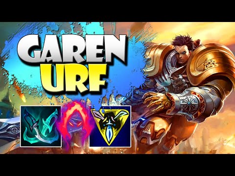 NOVO GAREN FULL VELOCIDADE DE ATAQUE NO MODO URF (URF 2019)