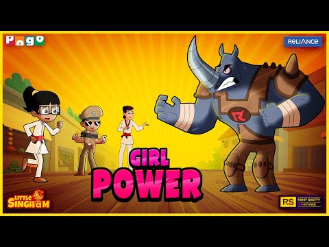 Girl Power 🥋✨ | Babli’s Judo Win & Little Singham vs Rowdy Rhino | Pogo TV | Kids Cartoon