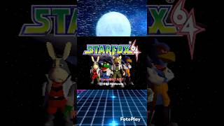 Starfox 64 Intro #nintendo64 #starfoxintro #vaporwave #retrowave #space #retrogaming #nolstalgia