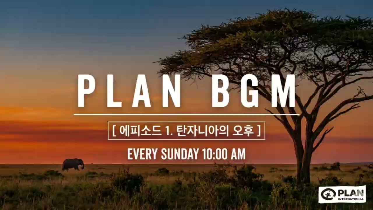 [Plan BGM] Ep.01 탄자니아의 오후 | 고요한 사바나의 바람 소리 힐링 ASMR