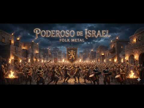 El Poderoso de Israel - IA Folk Metal Cover  ⚔️