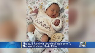 The WJZ family is growing! Rick Ritter welcomes baby girl