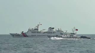 （影）中國海警一日兩度闖金門　下午改「東西分進」海巡17時驅離