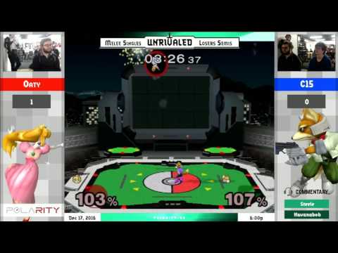 Unrivaled 4 Melee - Oaty (Peach) vs C15 (Fox) - Losers Semis