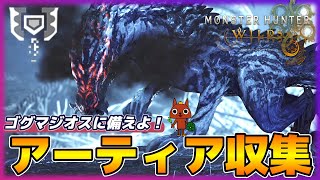 【チャアク】アーティア素材を集めて、各属性チャアクを完成させたい【モンハンワイルズ】
