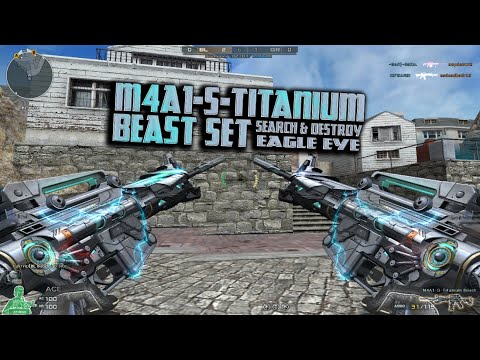Crossfire West | M4A1-S-Titanium Beast set Search & Destroy Eagle Eye
