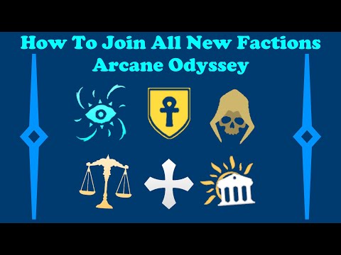 How To Join All New Factions - Arcane Odyssey