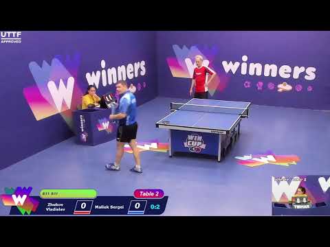 WINners CUP table 2  07.12 Zhukov Vladislav - Maliuk Sergei   20:30