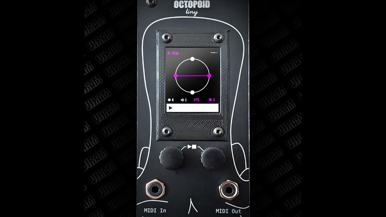 OUT NOW: Octopoid Tiny CV Sequencer