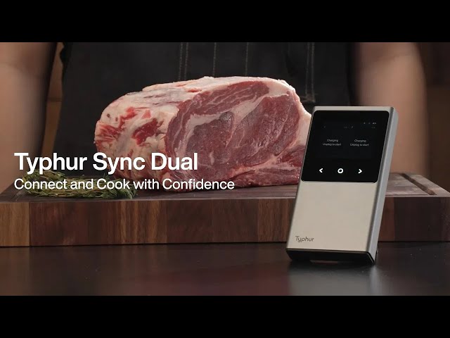Video Teaser für Typhur Sync Dual Wireless Thermometer - #1 in Stability and Accuracy