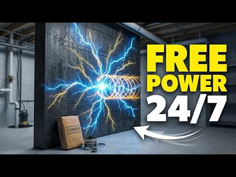 MIT Just Invented A $6 Basement Wall That Stores Electricity 24 Hours A Day. Why Is It Hidden?