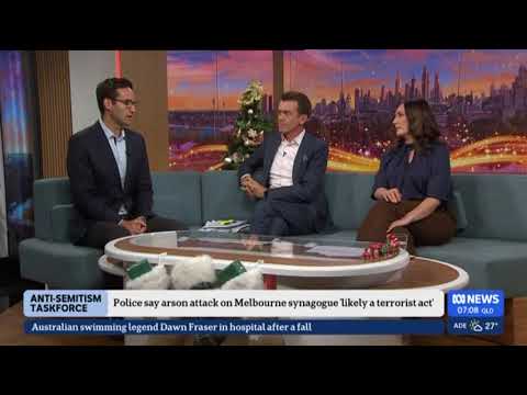 My interview on ABC News Breakfast