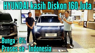 PESTA DISCOUNT AKHIR TAHUN HYUNDAI. Diskon 160 Juta. BUKTIKAN..! Promo Stargazer, Tucson dan Creta.