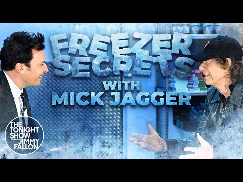 Freezer Secrets with Mick Jagger | The Tonight Show Starring Jimmy Fallon