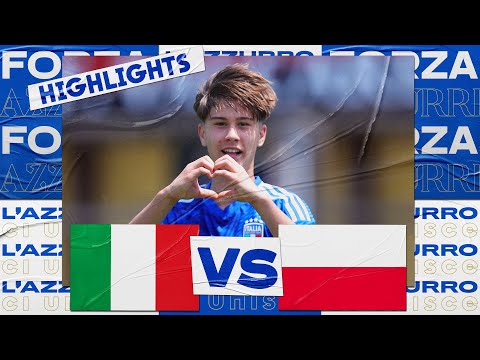 Highlights: Italia-Polonia 3-1 | Under 15 | Amichevole