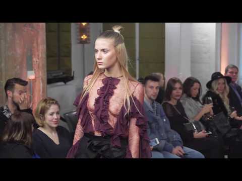 LANA MUELLER AW 2017 Mercedes-Benz Fashion Week Berlin in 4K