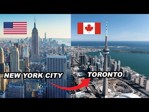 Driving from NYC to Niagara Falls & Toronto | USA to Canada