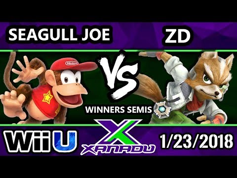 S@X 238 Smash 4 - Seagull Joe (Diddy Kong) Vs. ZD (Fox) - SSB4 Winners Semis - Smash Wii U