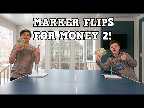 MARKER FLIPS FOR MONEY 2 Video