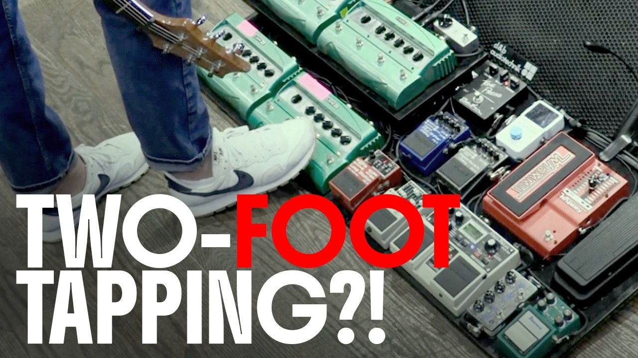 Dave Knudson's Minus the Bear Rig Tour (AKA a Whole Lotta Line 6 DL4) - YouTube