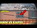 AWM VS KAR98K Who died first ? God AWM  (ROS Sniper Gameplay) Epic Game Rules Of Survial Funny[Ep5]