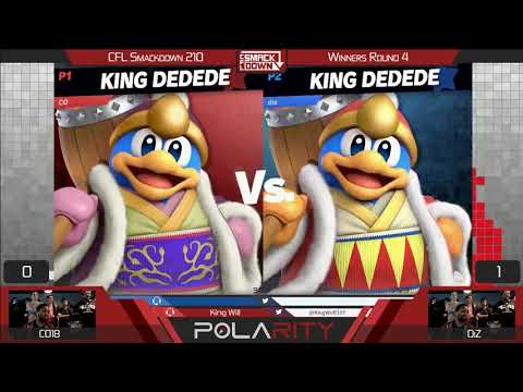 CFL Smackdown Ultimate 210 - DiZ (King Dedede) vs CO18 (King Dedede) - Winners R4