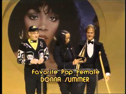 Donna Summer Wins Pop/Rock Female - AMA 1980