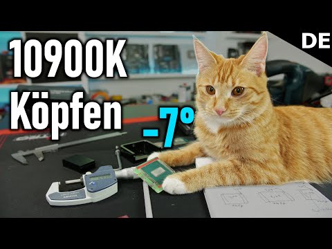 Intel i9-10900K Köpfen - Temperaturergebnisse und Die-Analyse. Vergleich mit 8700K und 9900K