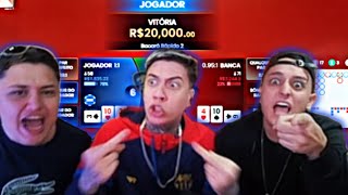 YURI22 E COMPANHIA FIZERAM HISTÓRIA NO BACCARAT!😱😱😱