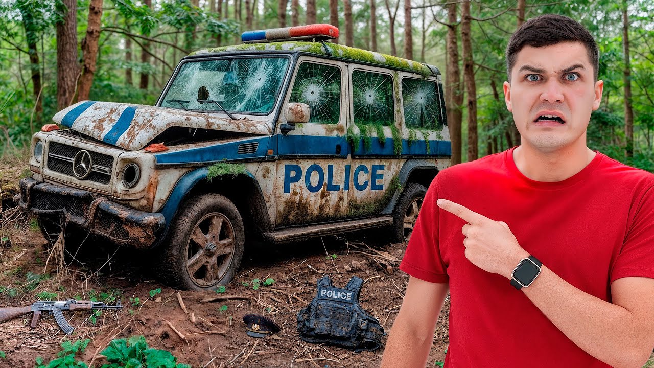 We Found Abandoned POLICE MERCEDES G63 AMG! Can We Repair it?