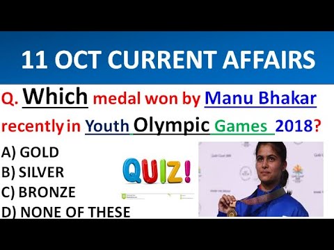 11 october 2018 Current Affairs | Daily Current Affairs | Current Affairs in Hindi | Current Gk