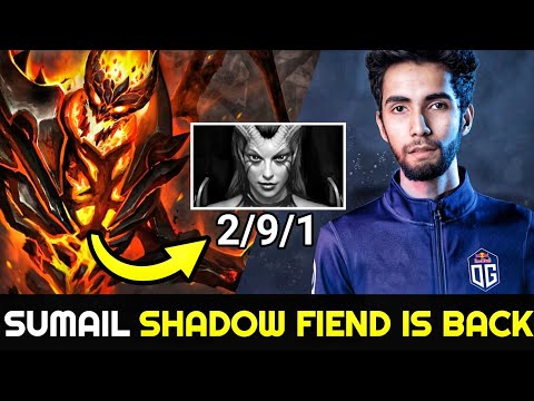 SUMAIL Shadow Fiend Shows no Mercy - Outplayed Mid Queen of Pain Like a Boss 7.26 Dota 2