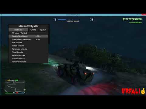 GTA V ONLINE PC 1.41 Modding an Account - Best Recovery Mod Menu!