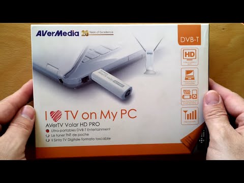 AVerMedia AVerTV Volar HD PRO A835 (Unboxing) DVB-T TV Tuner 1080p