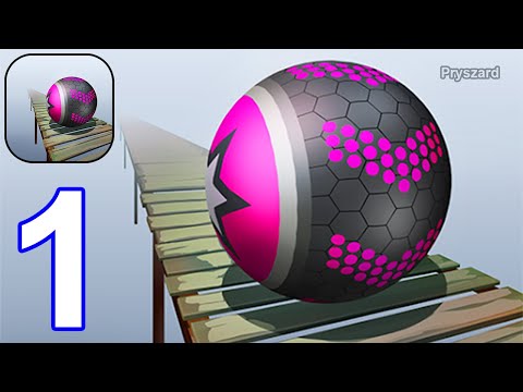 Rollance : Adventure Balls - Gameplay Walkthrough Part 1 Level 1-16 (iOS, Android)