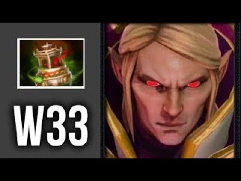 w33 Invoker 9K MMR Gameplay Dota 2