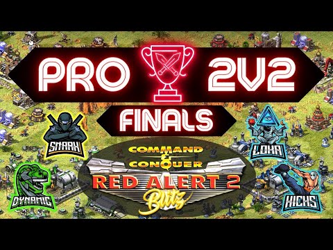 🏆Pro 2v2 Finals! - Red Alert 2: $400 Tournament | Command & Conquer (Cncnet Multi-Player Online)