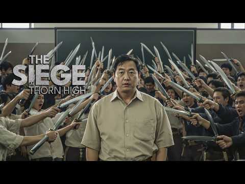 مدرس غلبان بيروح مدرسة كل اللي فيها مجرمين وقتله | ملخص فيلم the siege at thorn high