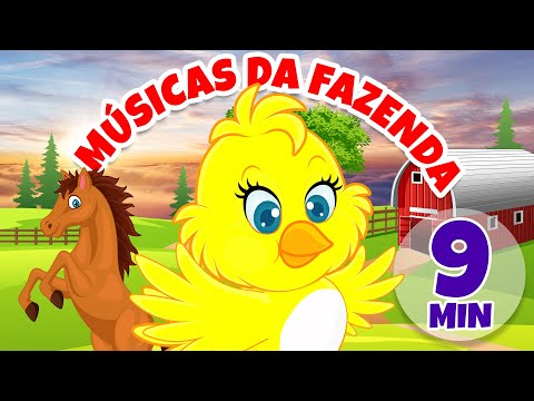 Músicas da Fazenda - Giramille 9 min | Desenho Animado Musical