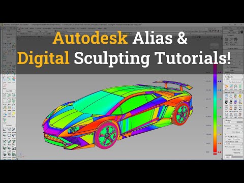 Want to Learn Autodesk Alias and Digital Sculpting?
