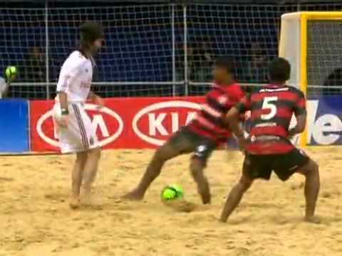 Flamengo x Milan pelo Mundialito de Clubes de Futebol de Areia