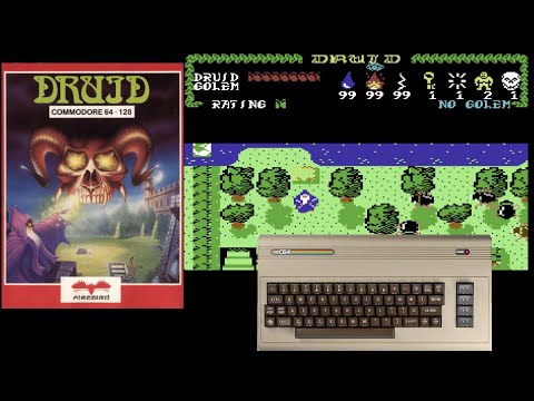 Druid on Commodore 64 ... I haven't played this in 34 years!