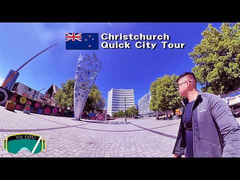 New Zealand | Christchurch | Quick city tour with Ilyas