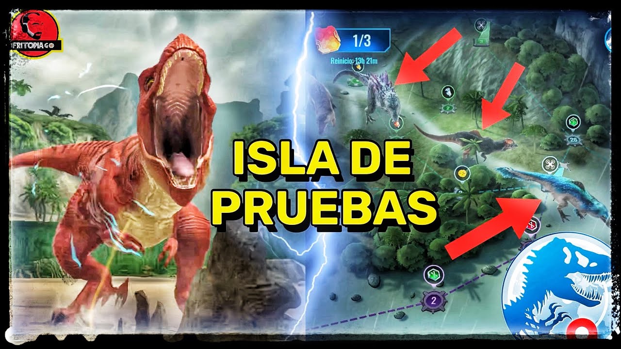 ¡Con el T-REX del 93 en la Isla de Pruebas NIVEL AVANZADO!