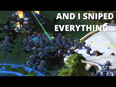 I Made 50 Ghosts vs This GM Zerg - Ghosts to Grandmaster